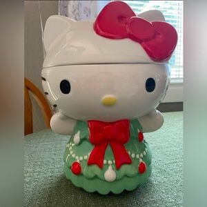 Hello Kitty Christmas Cookie Jar